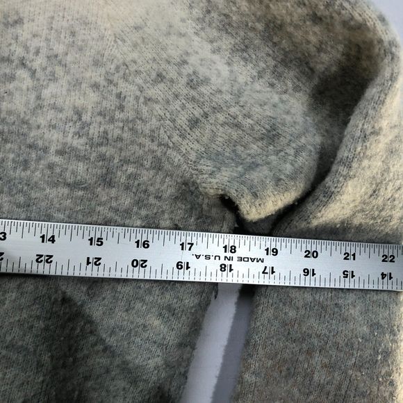 Banana Republic Wool Blend Air Ombre Crew Neck Sweater in “Ivory White Latte” S - Picture 7 of 8